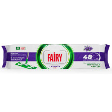 Вологі серветки для підлоги, до швабри Fairy  з ароматом лаванди 50 шт